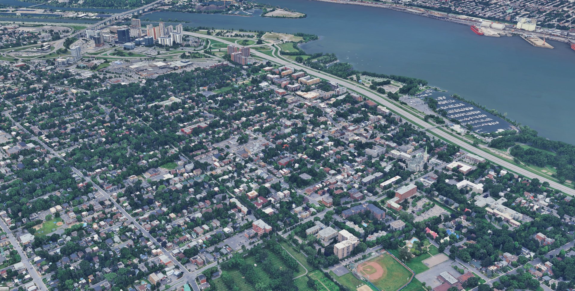 Vue détaillée du quartier